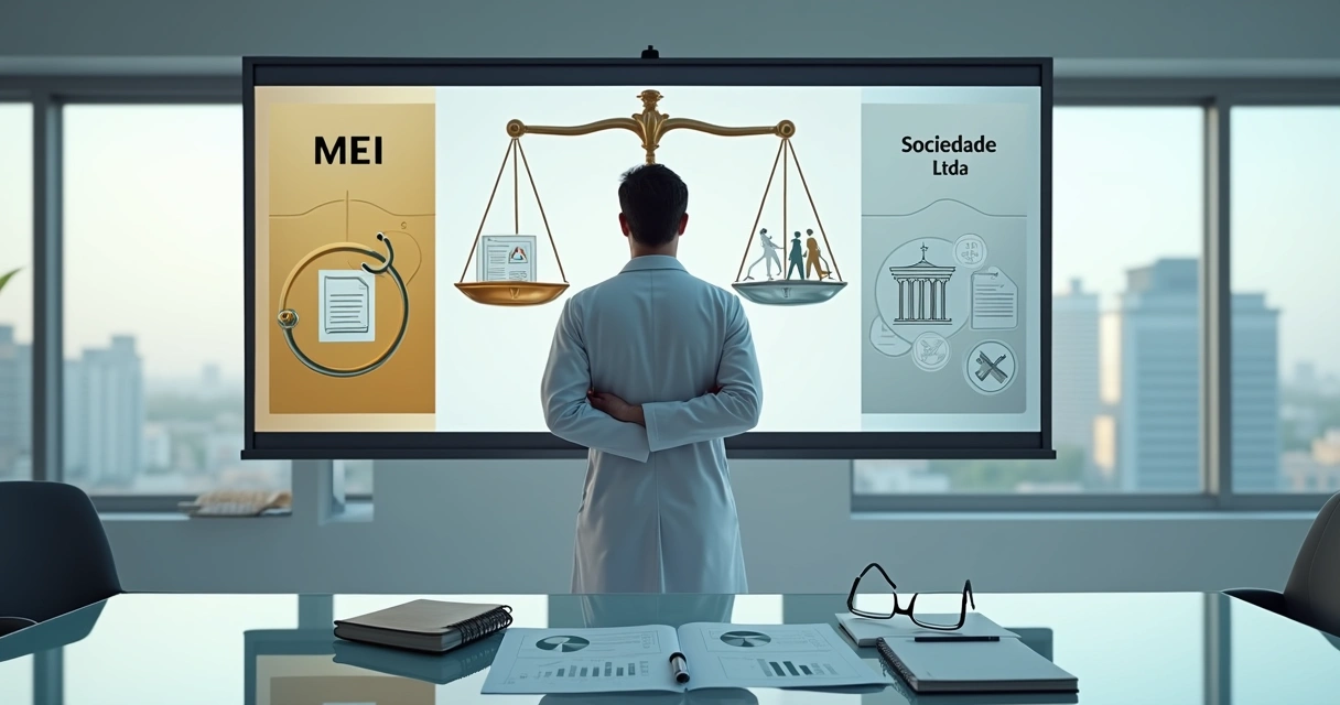 Mei ou sociedade limitada: qual é melhor para médicos?