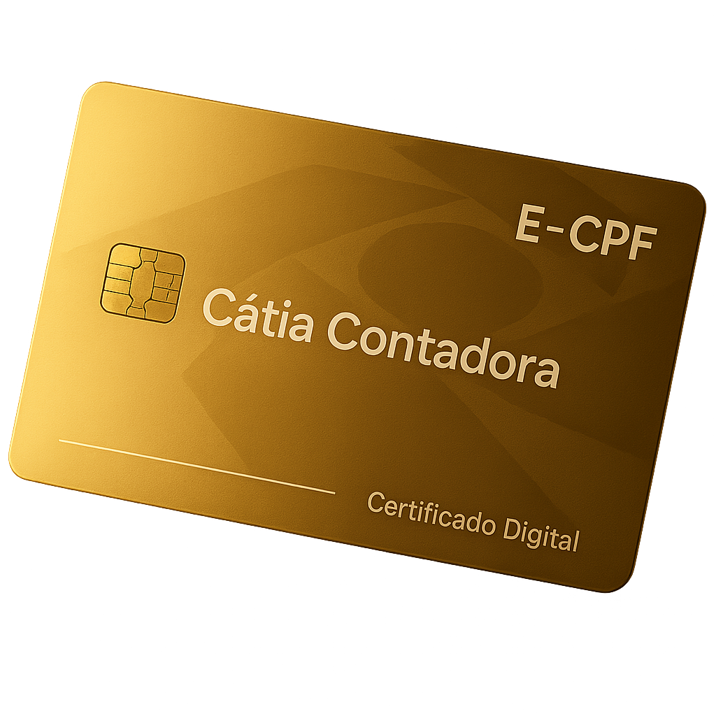 Cartão E-CPF Queiroz Contabilidade